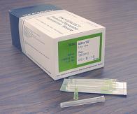 Needle Hypodermic Aesthetic Microcannula TSK SteriJect® 1/8 Inch Length 30 Gauge Ultra Thin Wall Without Safety ALT#PRE-30004I-100 3/16 Inch Length Regular Wall 30gx4mm Conventional Capsule Pack (100/BX by TSK Airtite  ID TSK304U